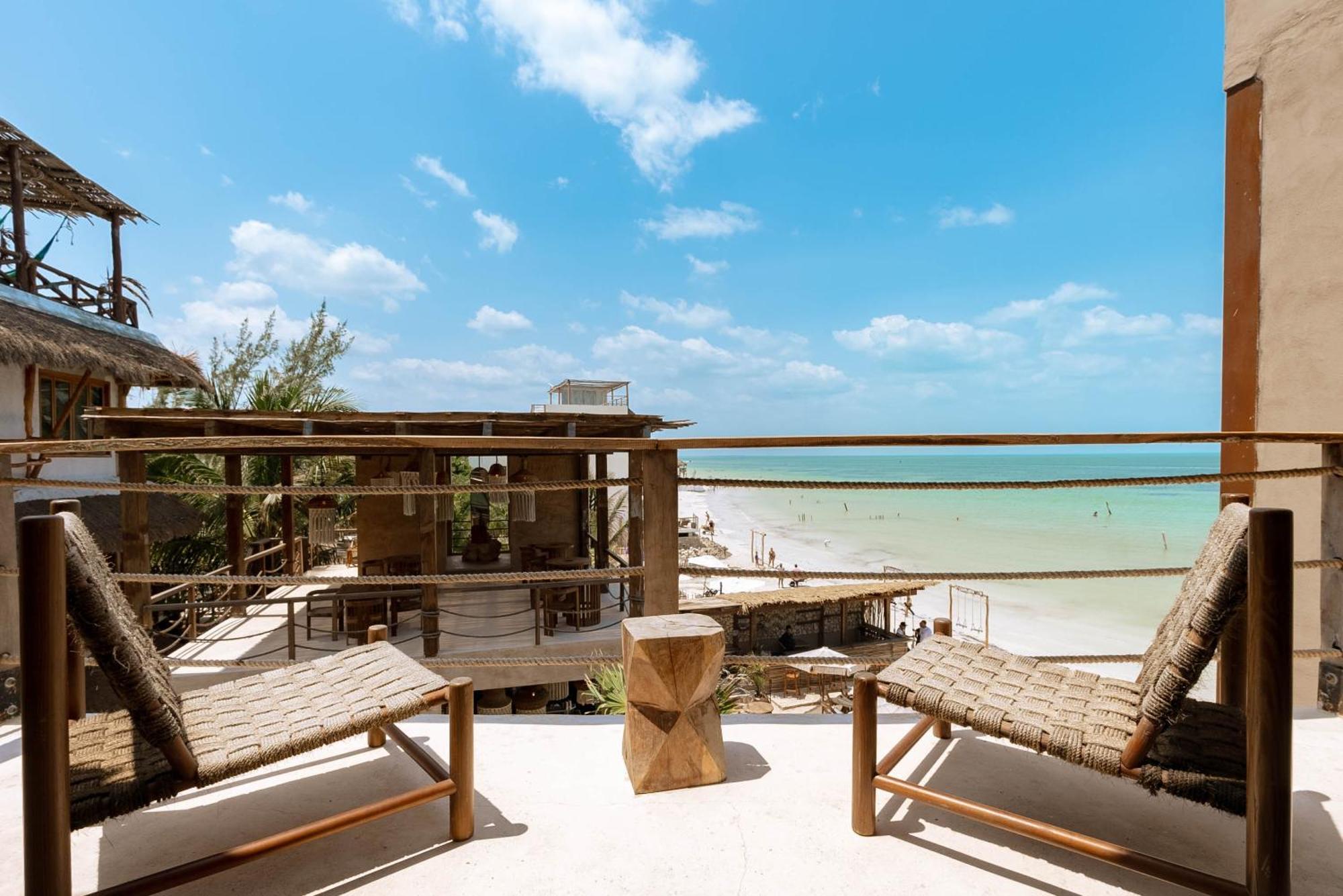 Awa Holbox Hotel Boutique - Beach Front Exteriör bild