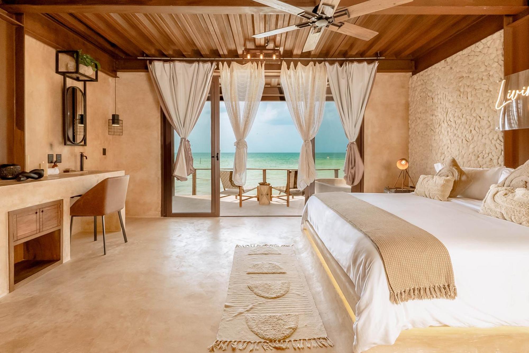 Awa Holbox Hotel Boutique - Beach Front Exteriör bild