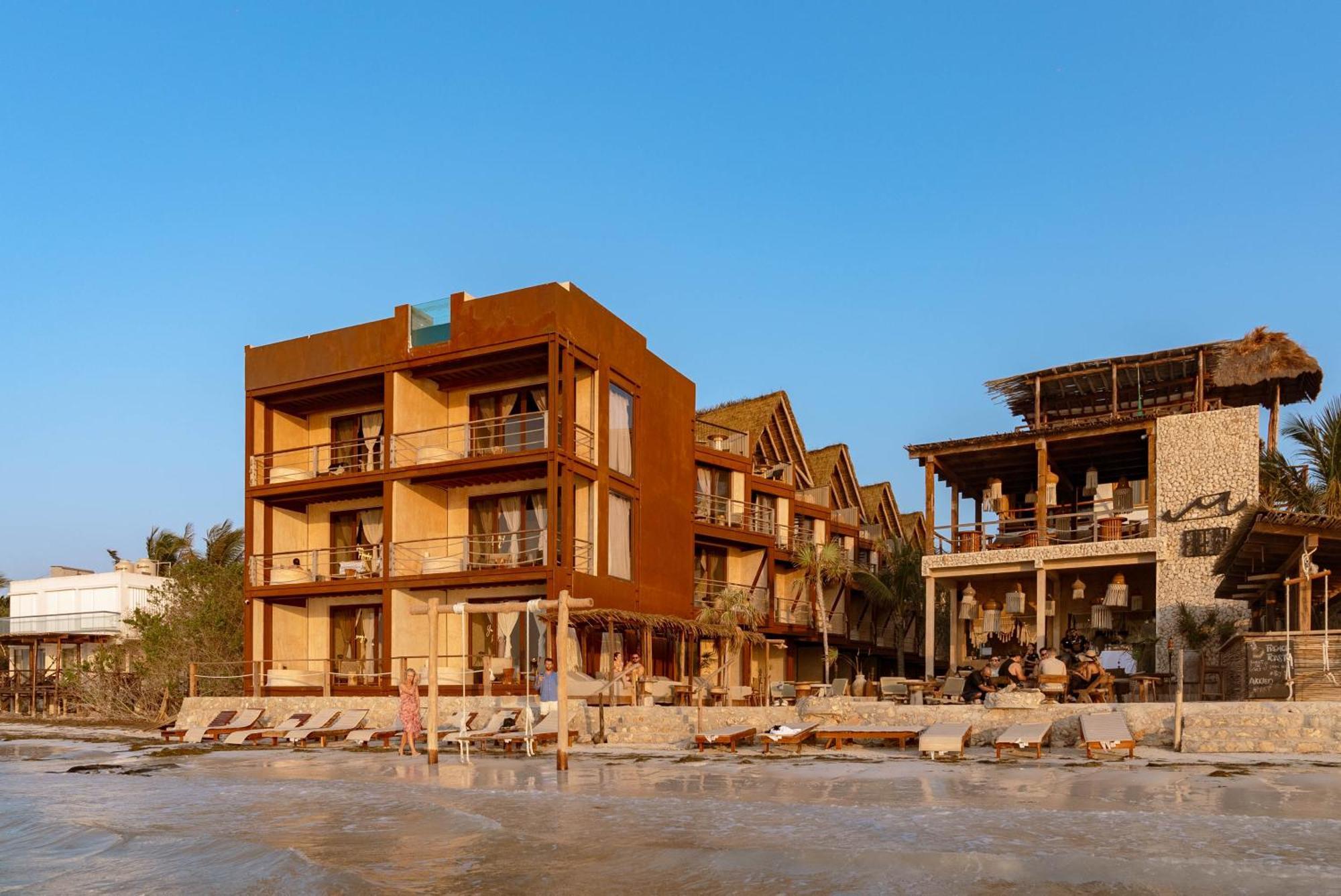 Awa Holbox Hotel Boutique - Beach Front Exteriör bild