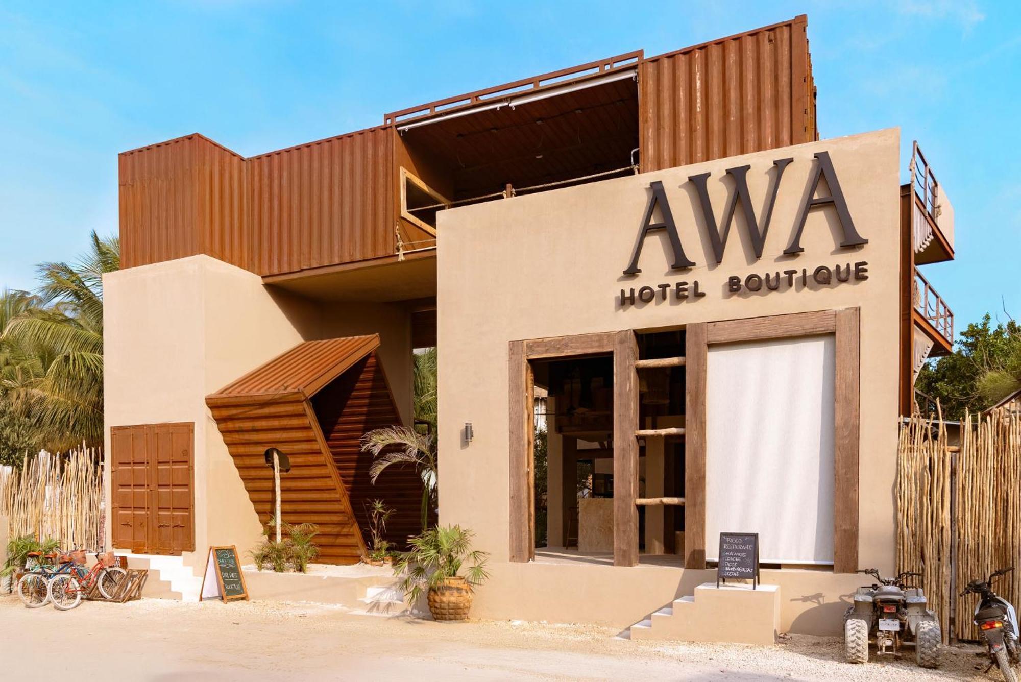 Awa Holbox Hotel Boutique - Beach Front Exteriör bild