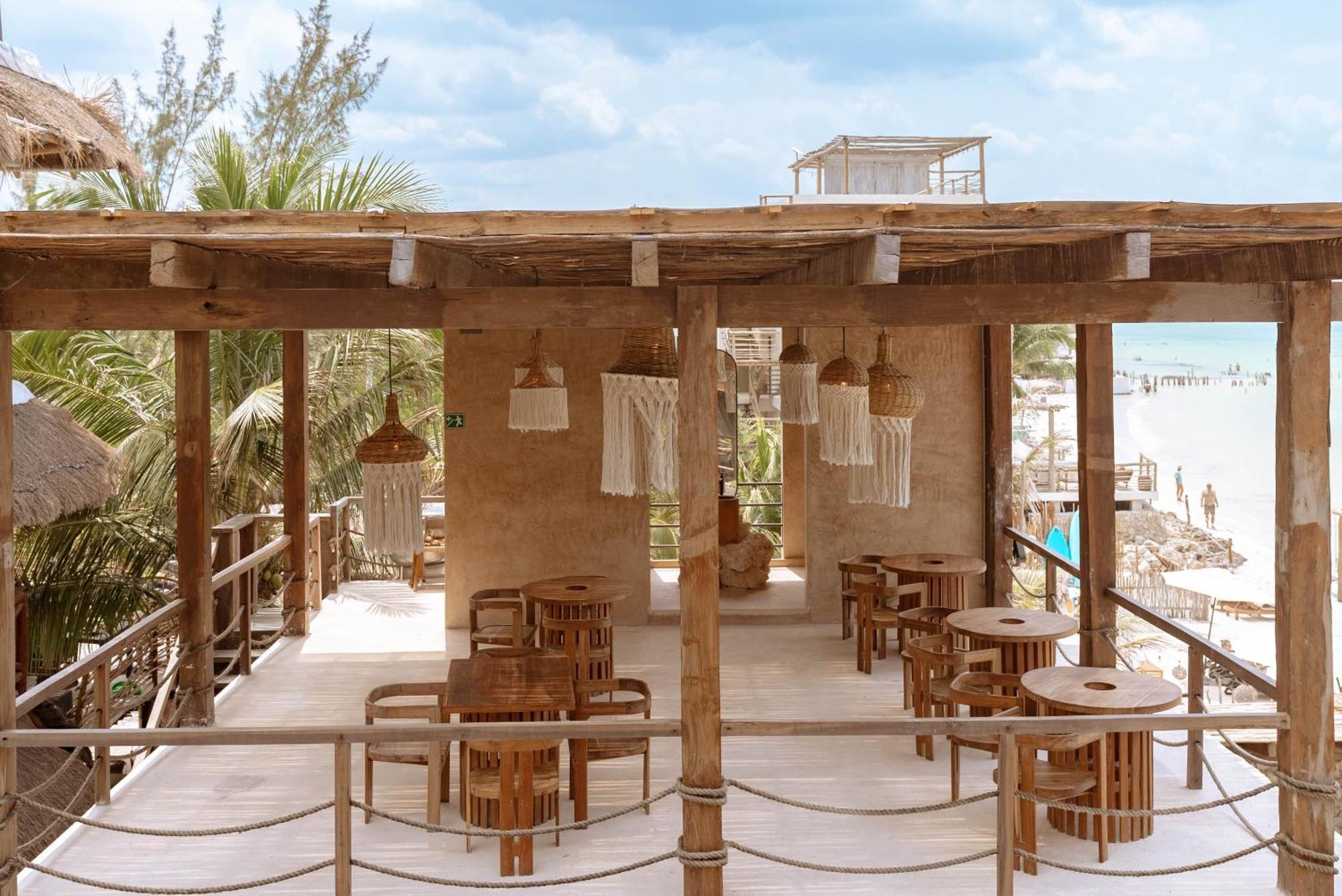 Awa Holbox Hotel Boutique - Beach Front Exteriör bild