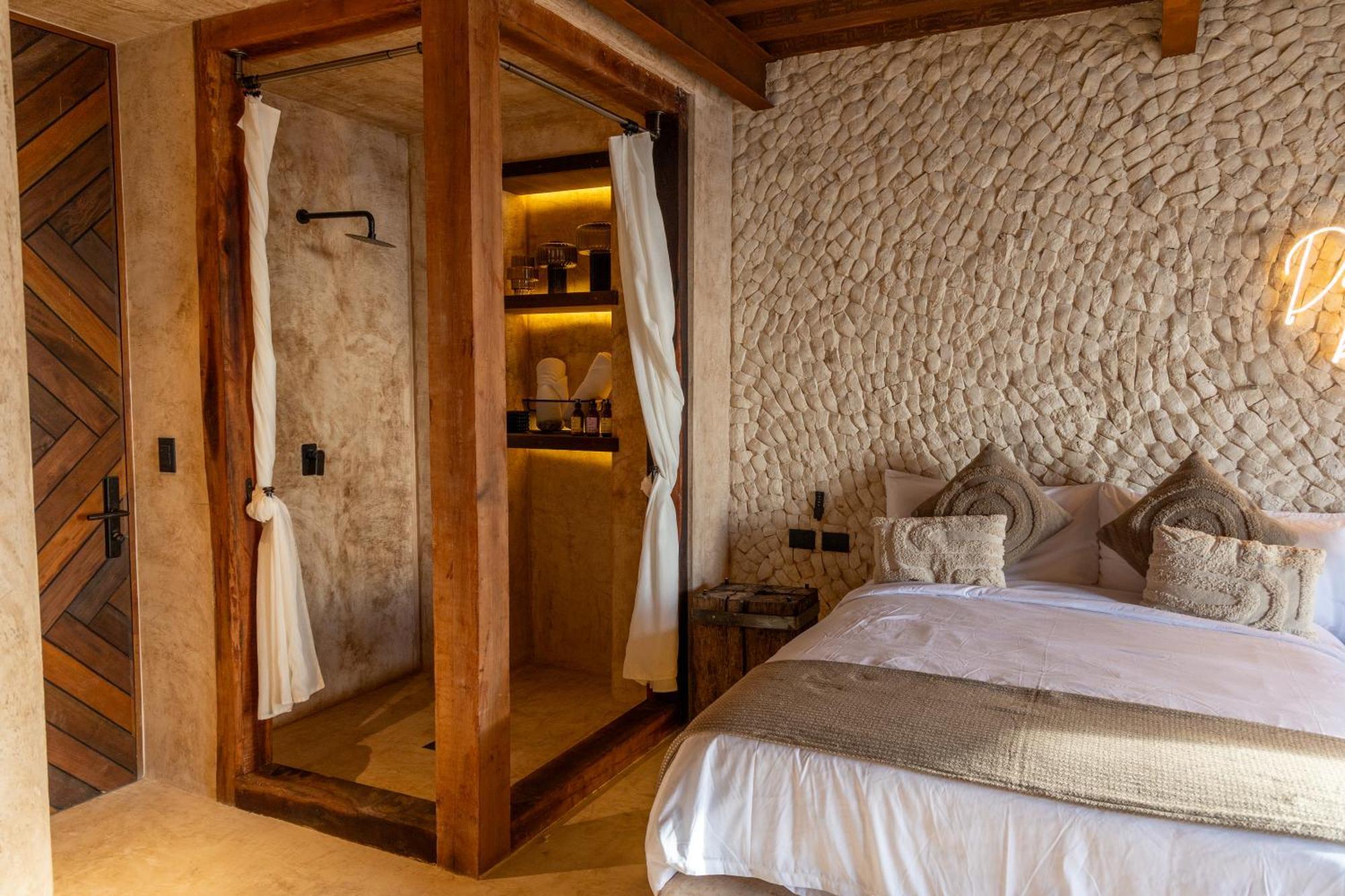 Awa Holbox Hotel Boutique - Beach Front Rum bild