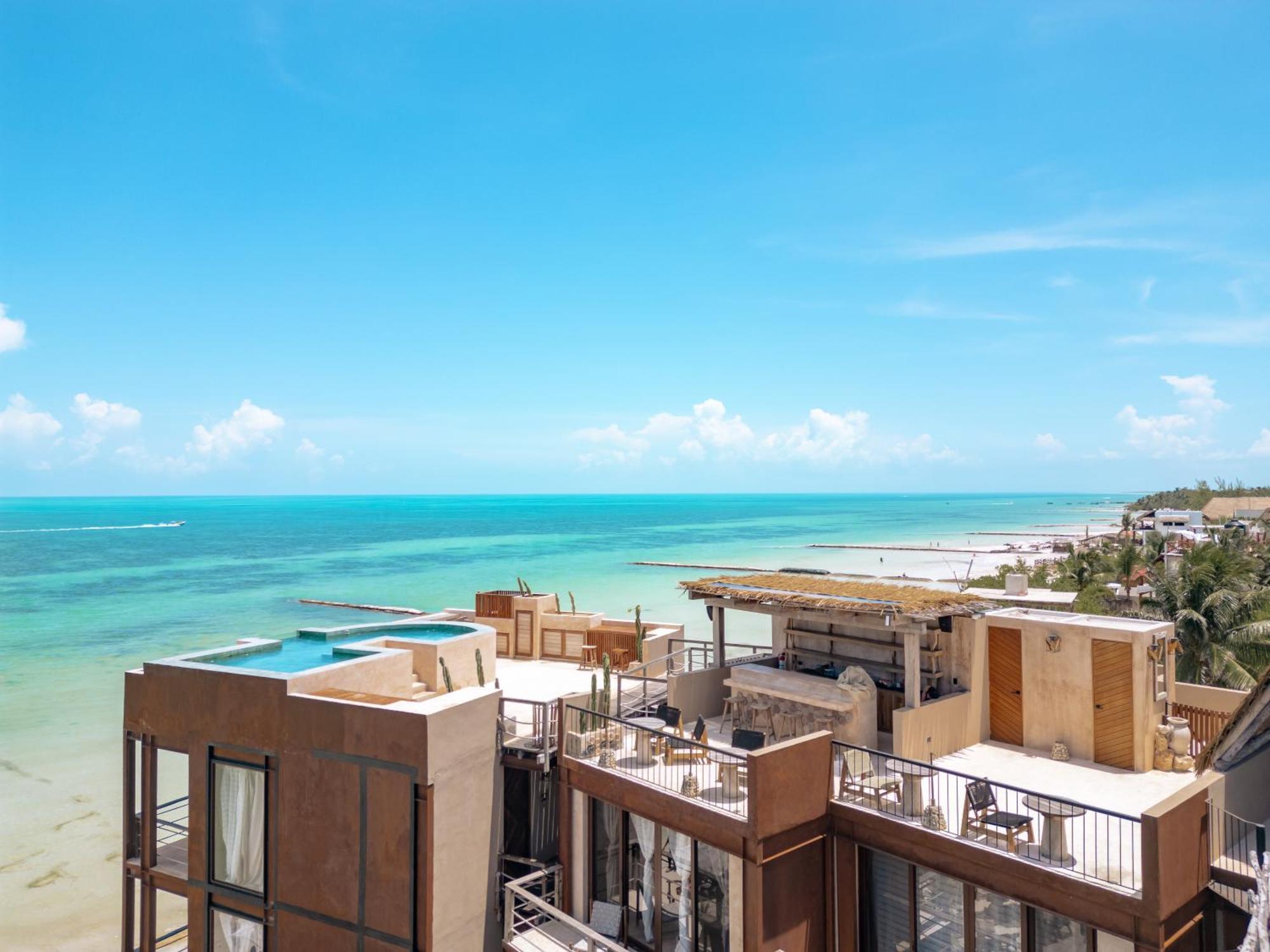 Awa Holbox Hotel Boutique - Beach Front Exteriör bild